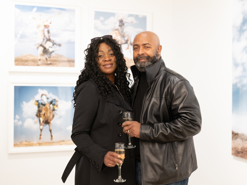 Christopher Martin Gallery Houston opening Tanya Phil Mudrow