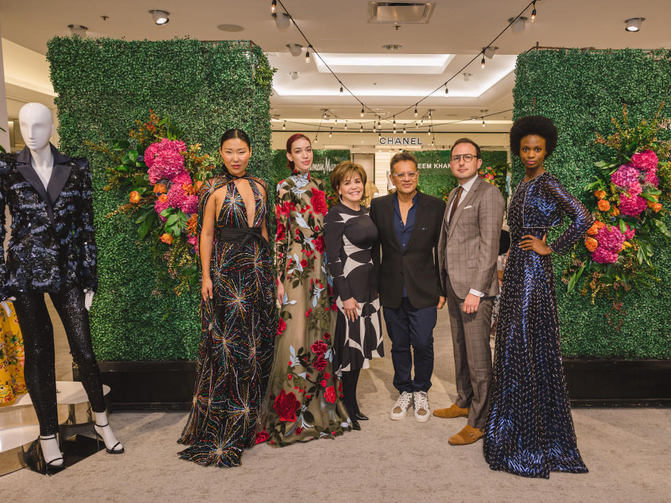 Naeem Khan Neiman Marcus PA 2022 Hallie Vanderhider Naeem Khan Chris Hendel