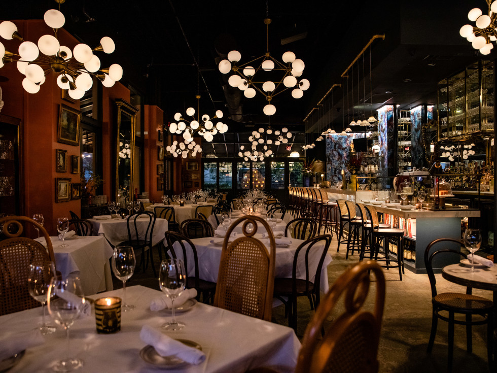 Gratify restaurant interior