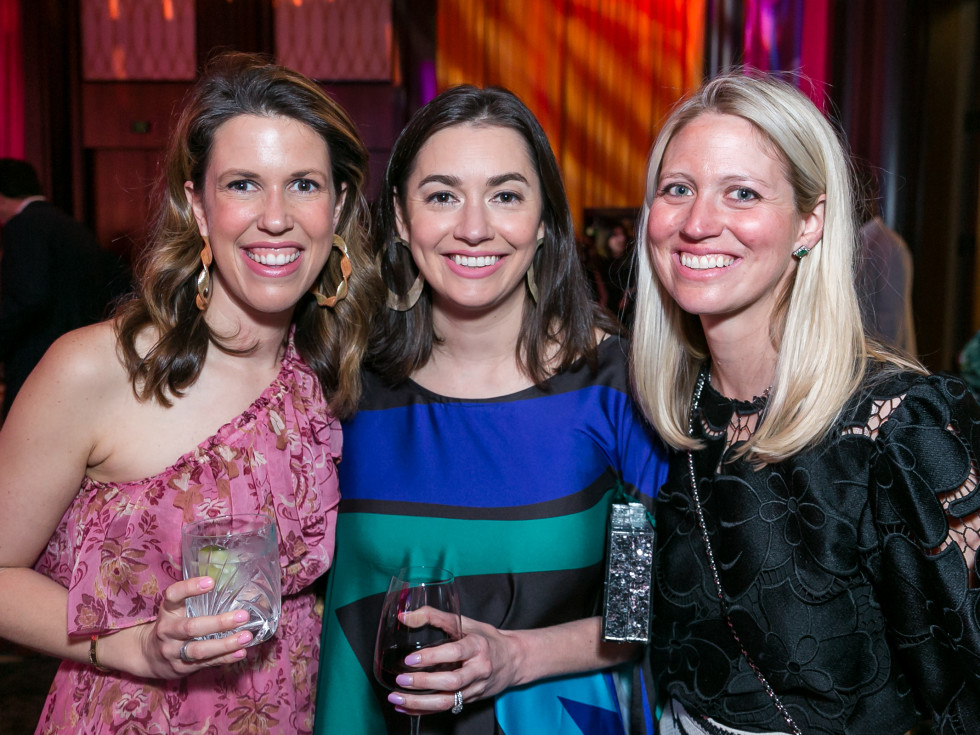 CIS Gala Stay in School 2022 Mary Newall, Megan Williams, and Taylor Jackson