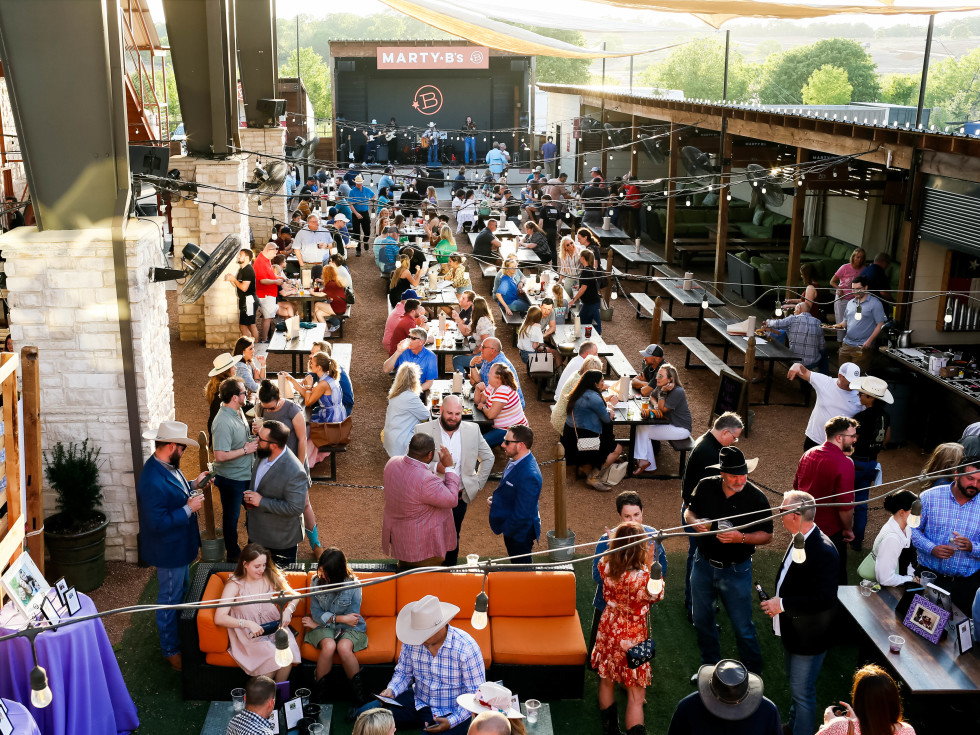 Boots and Blessings reception at Marty B's