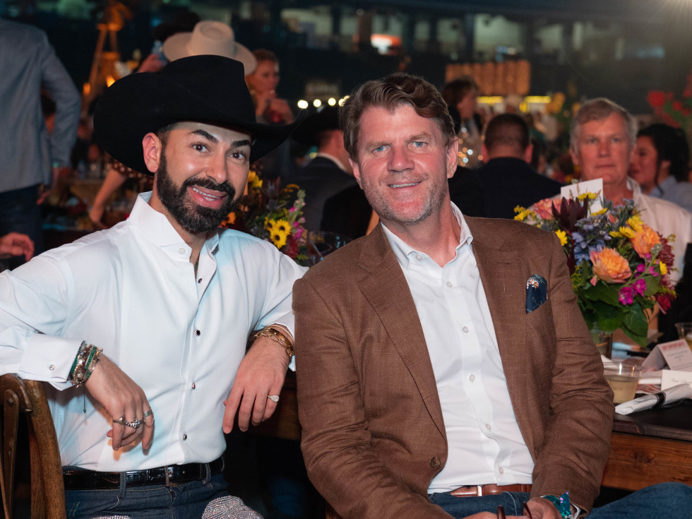 Cattle Baron's Ball 2022 Fady Armanious Bill Baldwin