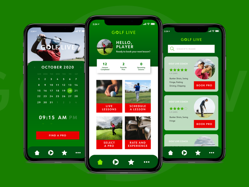 Golf Live app
