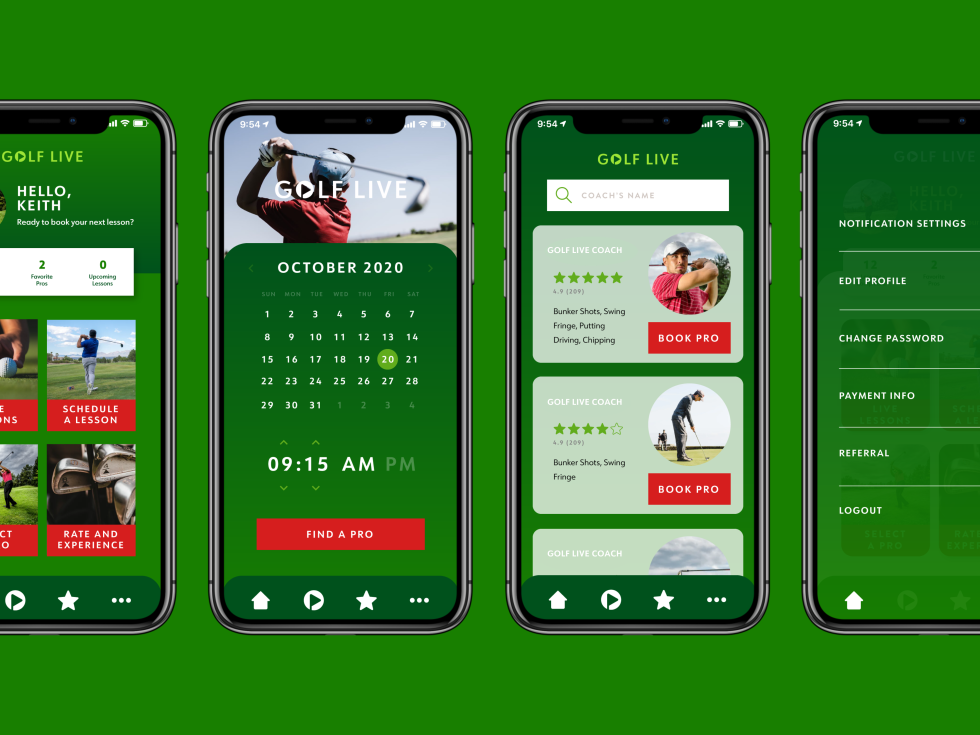 Golf Live app