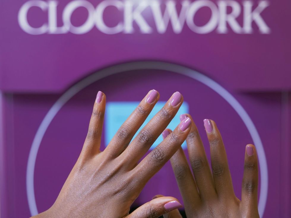 Clockwork robot manicures Target