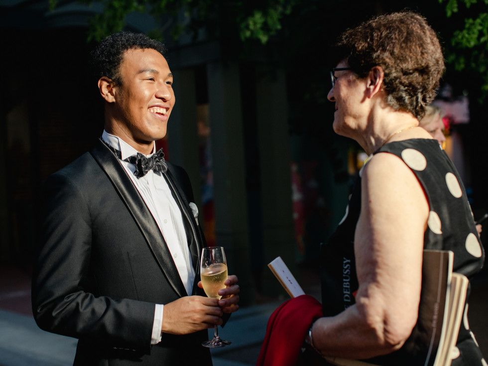 Cliburn winners party