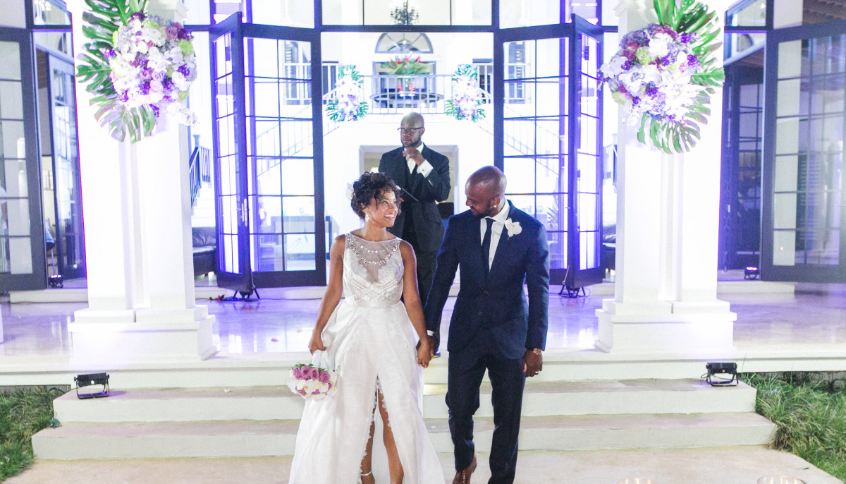A Midnight Wedding In Jamaica Just The Start Of The Celebrating
