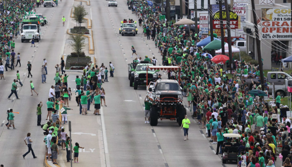 36th Annual FM 1960 St. Patrick's Day Parade Event CultureMap Houston