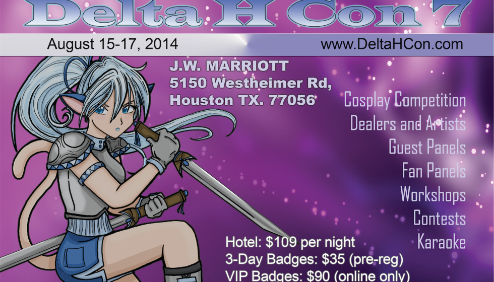 Seventh Annual Delta H Con Anime and Gaming Convention - Event