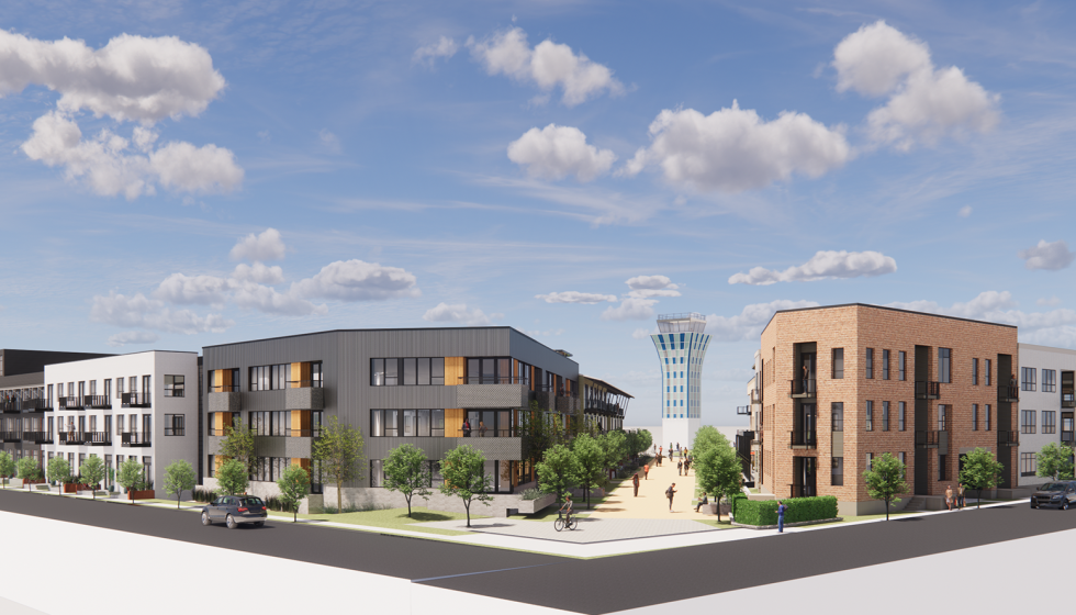 350 new apartments to land near Mueller's air traffic control tower - Vimarsana News