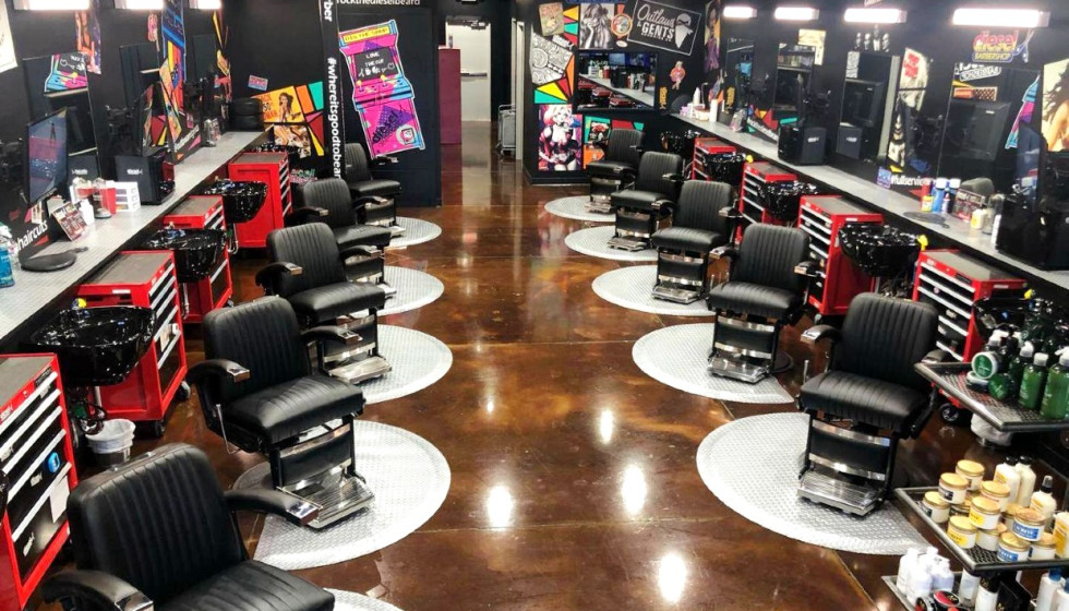 with mechanic theme offers hair tuneups in Richardson
