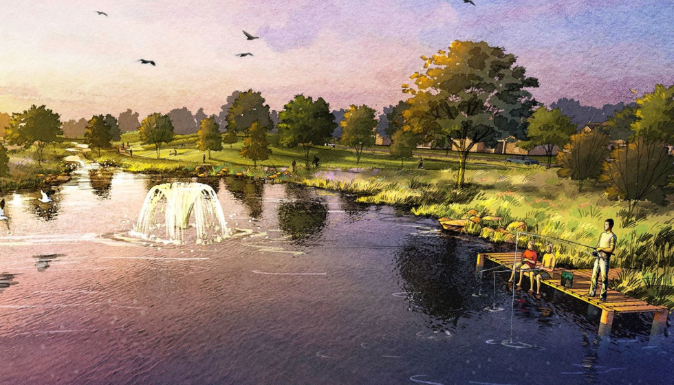Serene new .5B lakeside community coasts into affluent Dallas suburb Serene new .5B lakeside community coasts into affluent Dallas suburb