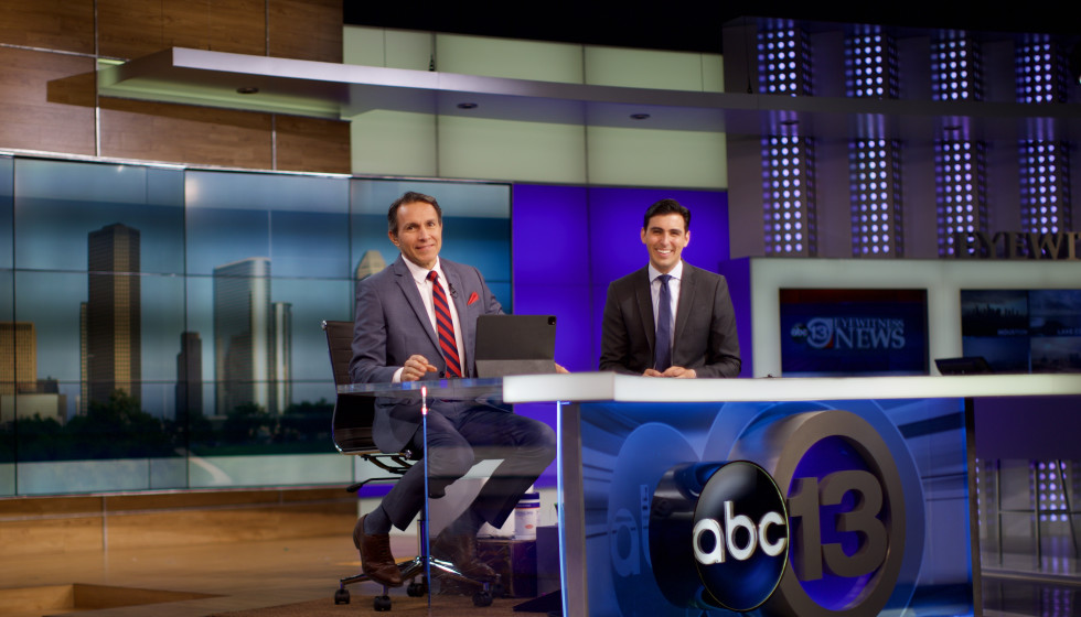 Hoffman on ABC13's historic Houston TV broadcast starring dad and son - Vimarsana News