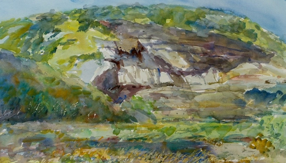 Wally Workman Gallery presents Gordon Fowler: "Texas: An Abstract Landscape" opening day - Vimarsana News
