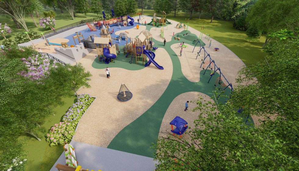 Expansive new San Antonio park sets sail with inclusive playground