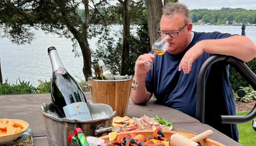 Wine Guy Chris Shepherd toasts his big birthday with rare bottles - Vimarsana News