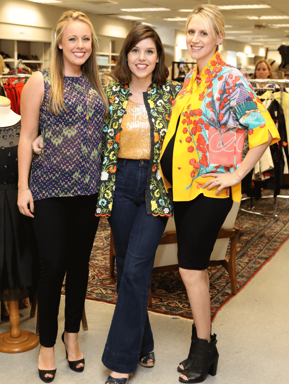 Houston, Blue Bird Circle Young Professional Partnership, Oct 2016, Catherine Luebe, Regina Romano, Ashley Forrest