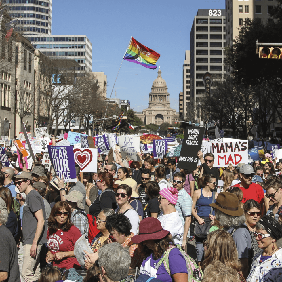 Women's March on Austin draws 50,000 — largest in Texas history