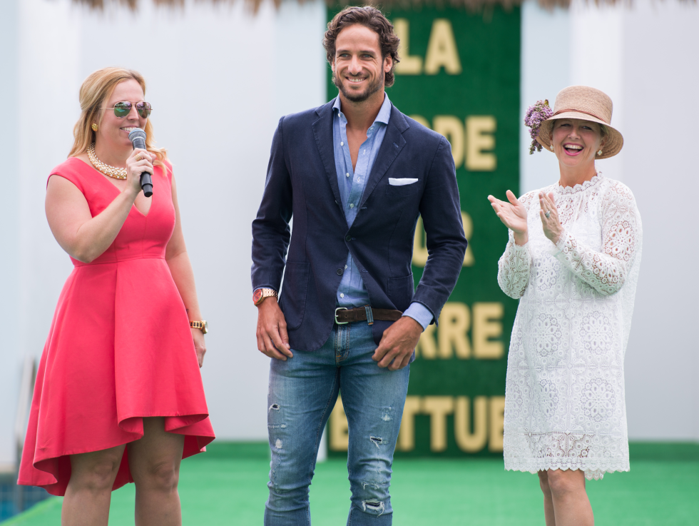 River Oaks Tennis Luncheon, April 2016, Bronwyn Greer, Feliciano Lopez, Libbye Morrell