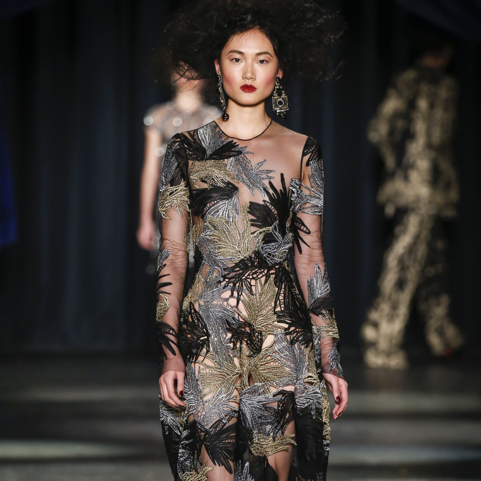 Naeem Khan fall 2016 collection Look 20