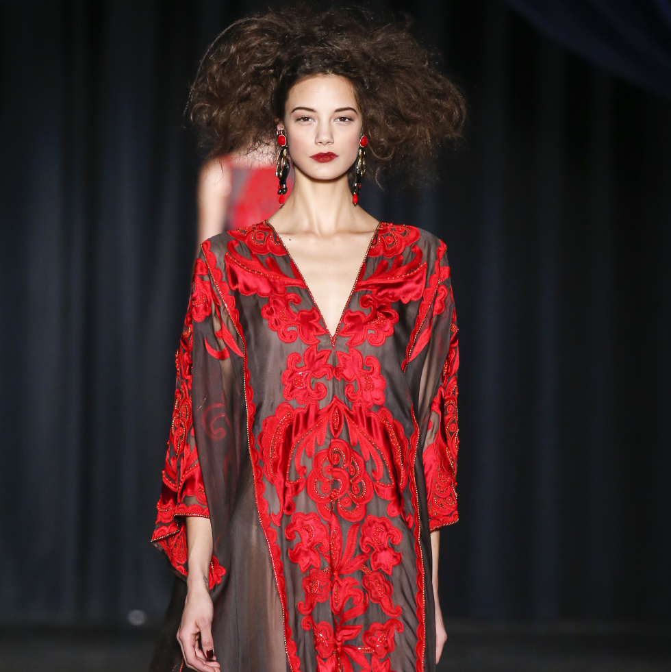 Naeem Khan fall 2016 collection Look 27