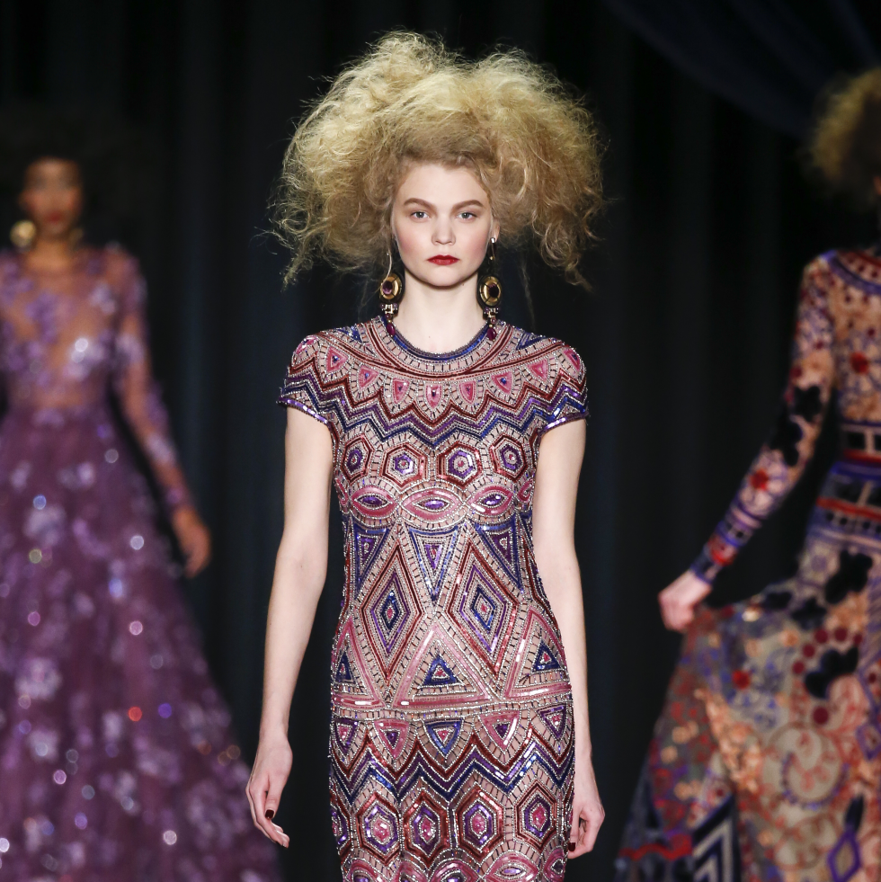 Naeem Khan fall 2016 collection Look 4