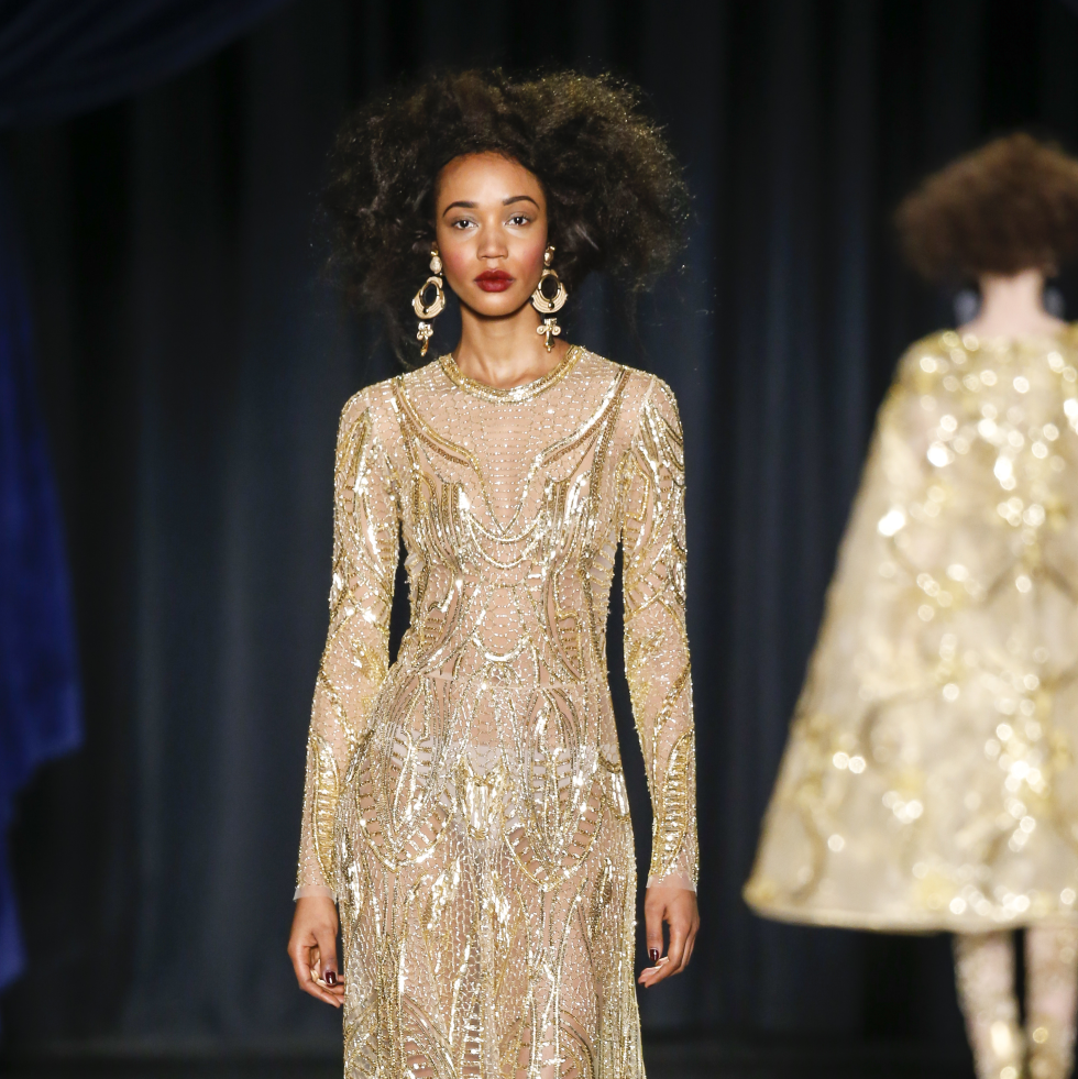 Naeem Khan fall 2016 collection Look 49