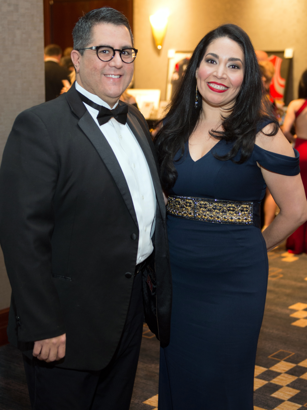 Houston, Pink Door Night of the Phoenix Gala, November 2015, Dr. Roland Maldonado, Enid Sanchez