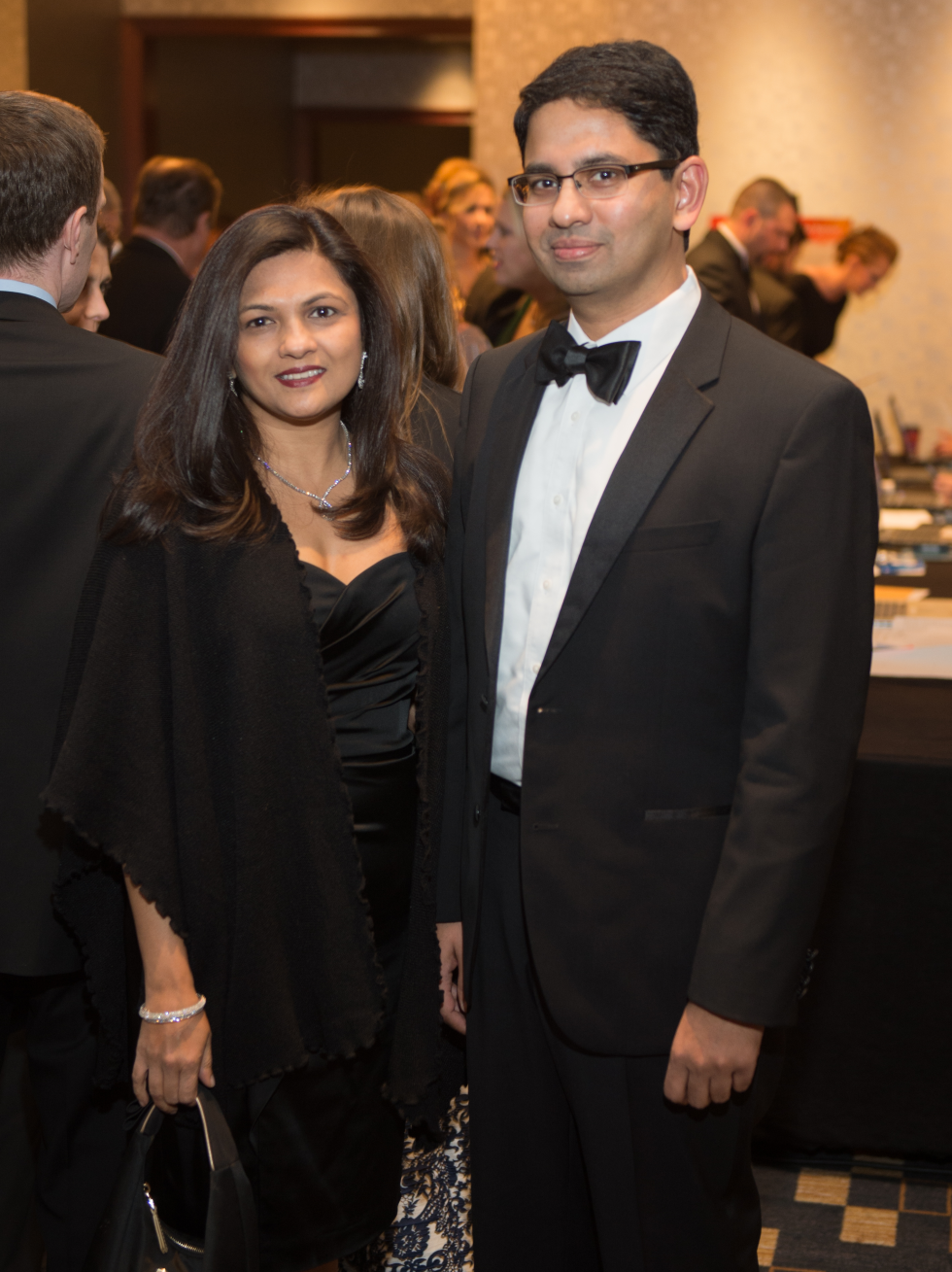 Houston, Pink Door Night of the Phoenix Gala, November 2015, Drs. Aparna and Ashish Kamat
