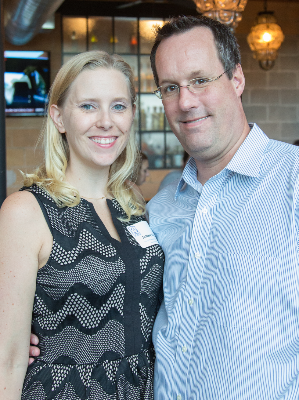 Houston, Casa de Esperanza YP Happy Hour, September 2015, Ashley and Rodger Rule