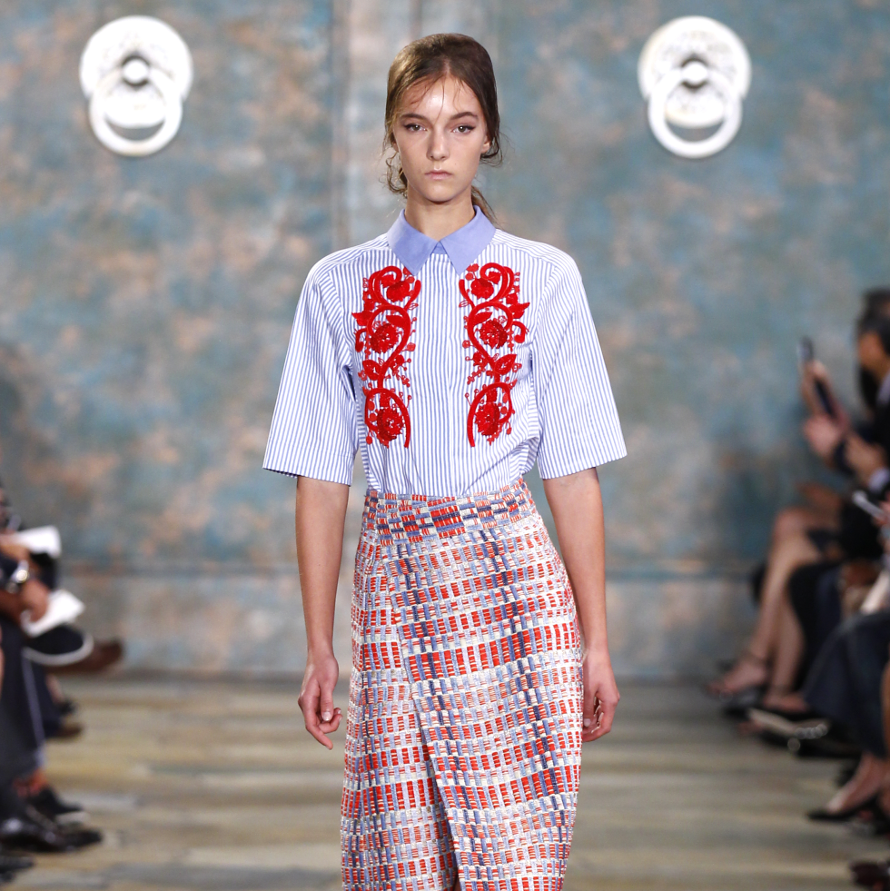 Tory Burch SS 2016 outfit 2
