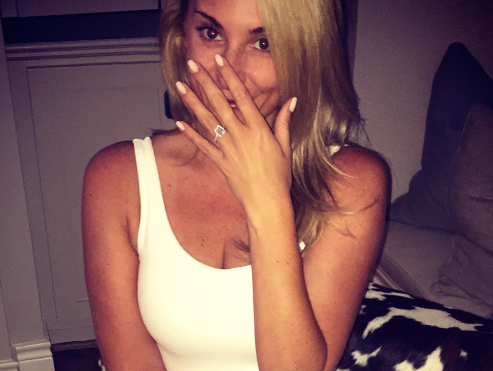 Houston, Chita Johnson, July 2015, engagement