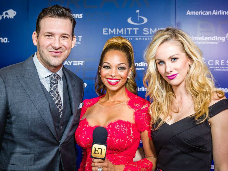 Tony Romo, Pat Smith, Candace Romo