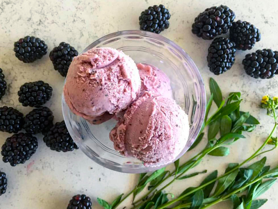 Houston, creative ice creams, May 2017, Mexican marigold at Dolce Neve and Coltivare