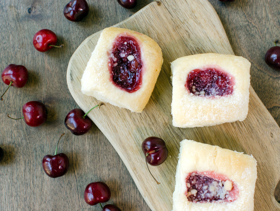 Houston, Kolache Shoppe The Heights, June 2017, cherry kolaches