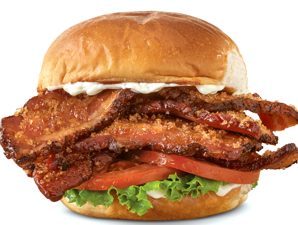 DriveThru Gourmet Arby's lays it on thick with new bacon dreamwich