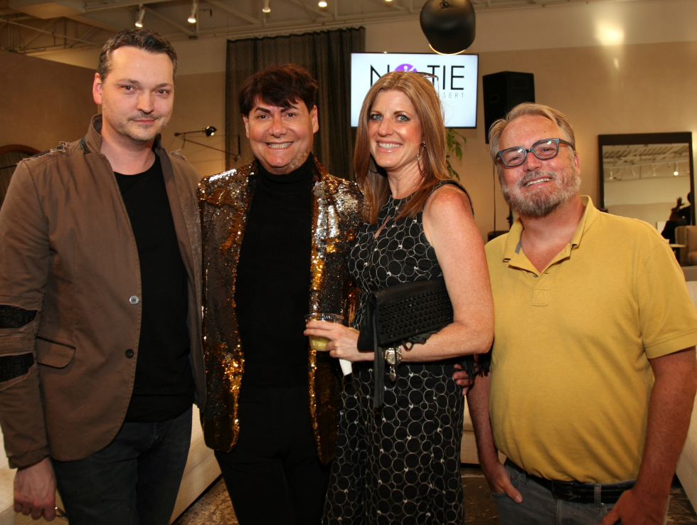 Chad Collom, Steve Kemble, Patricia McCune, Arnold Jones, No Tie kickoff