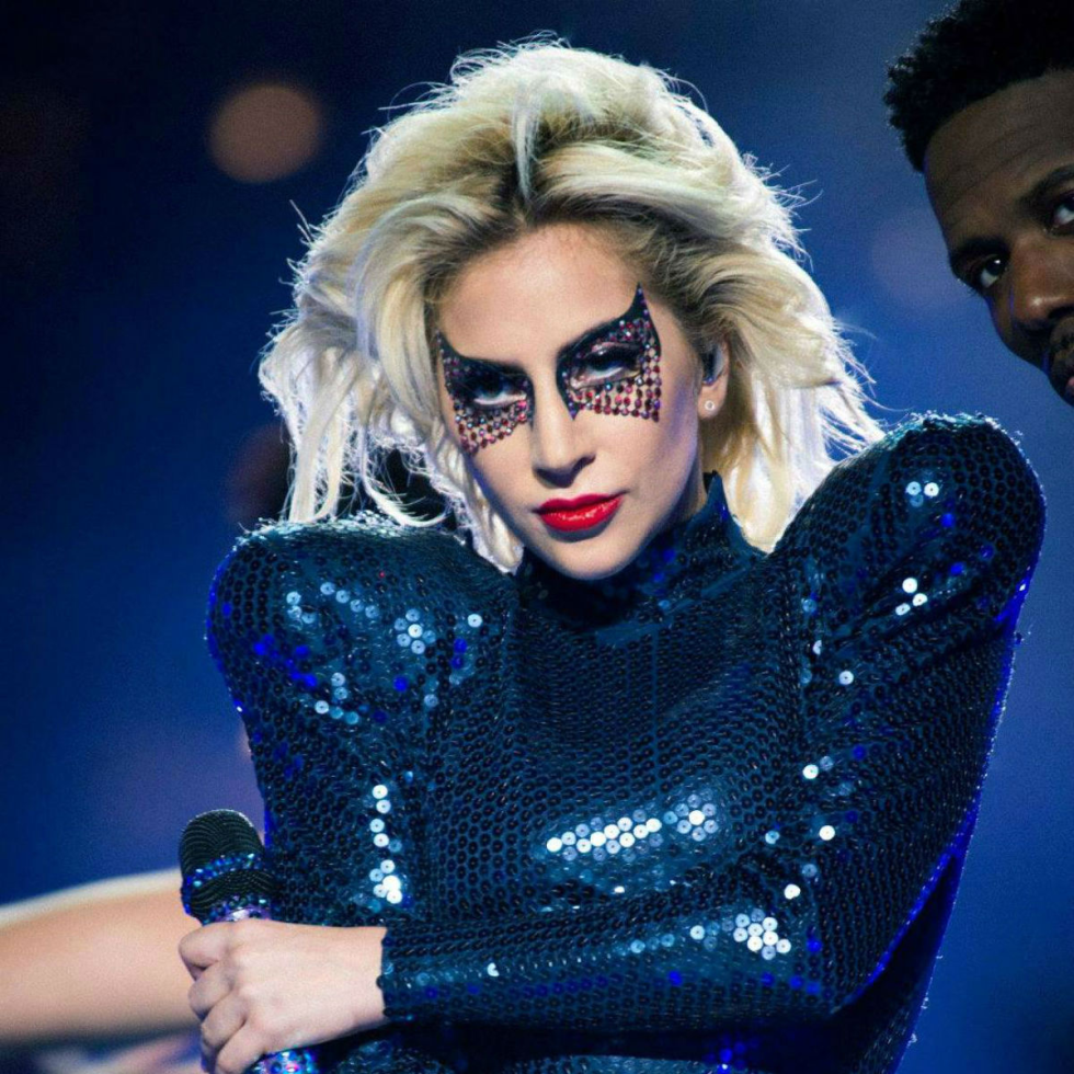 Houston, Lady Gaga's Super Sunday, Super Bowl LI, Feb 2017, Lady Gaga onstage at Super Bowl LI