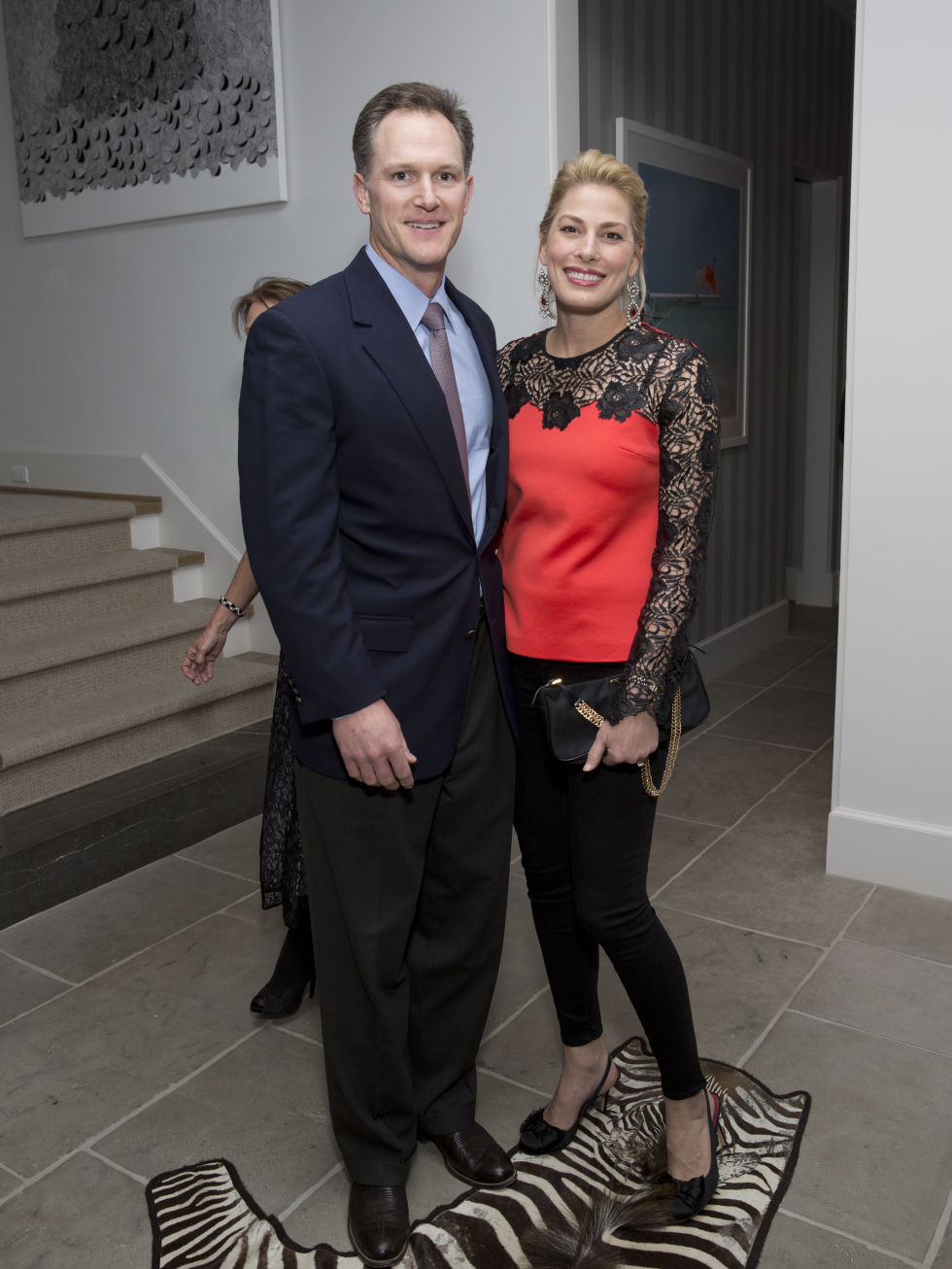 Houston, TCH Ambassadors holiday party, December 2017, Shea Morenz, Christine Morenz