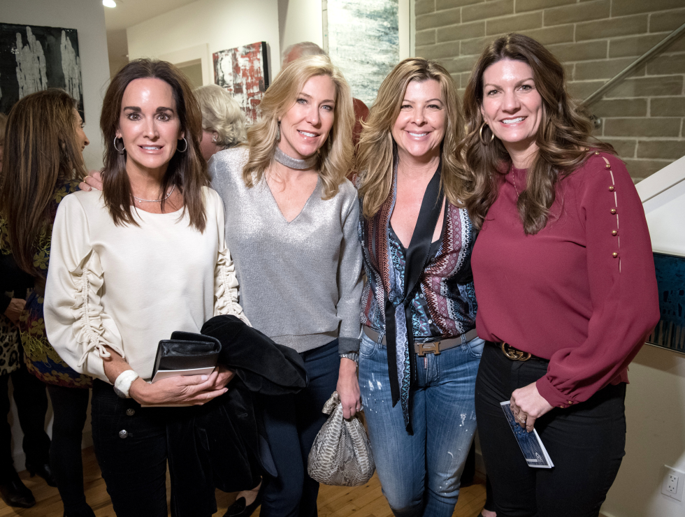 Dallas art lovers paint the town chic for a hot new gallery opening