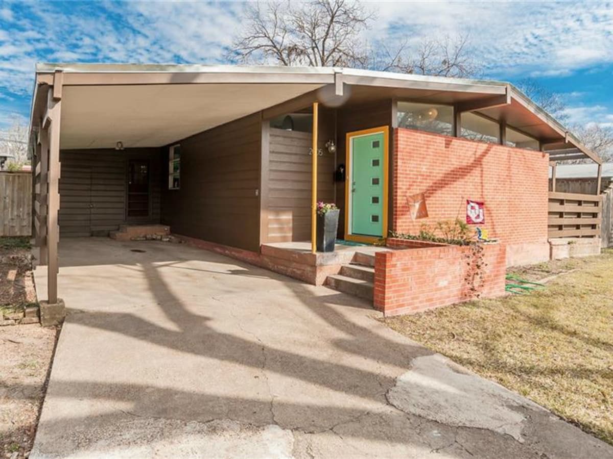 mod midcentury home comes in under 250 000 close to white rock lake