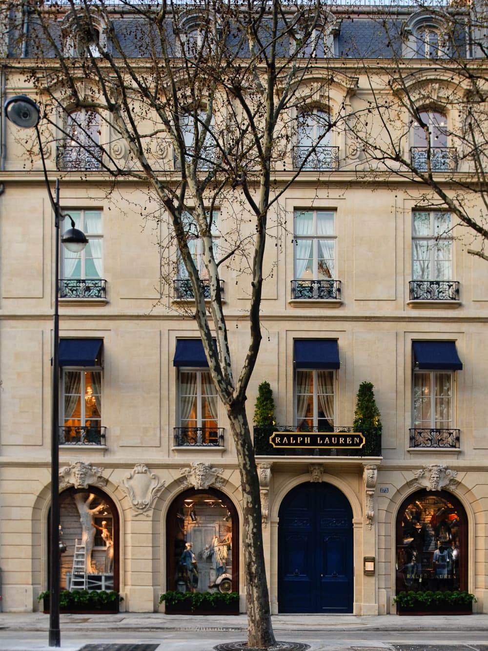 Ralph´s - Ralph Lauren´s beautiful courtyard restaurant in Paris