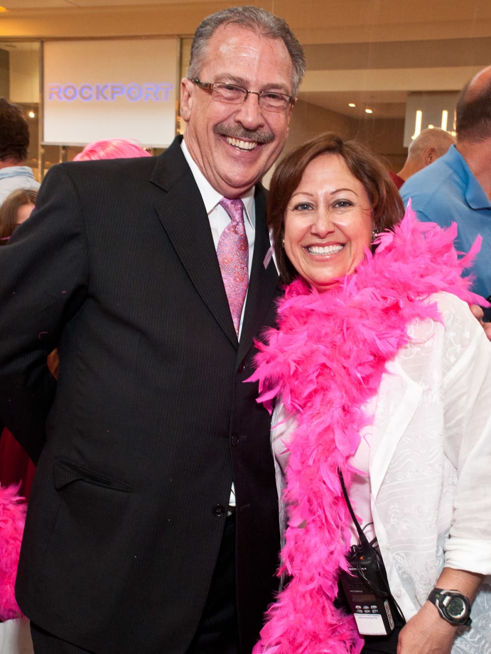 Pink Cabaret Drag Queen Large Feather Boa Backpack