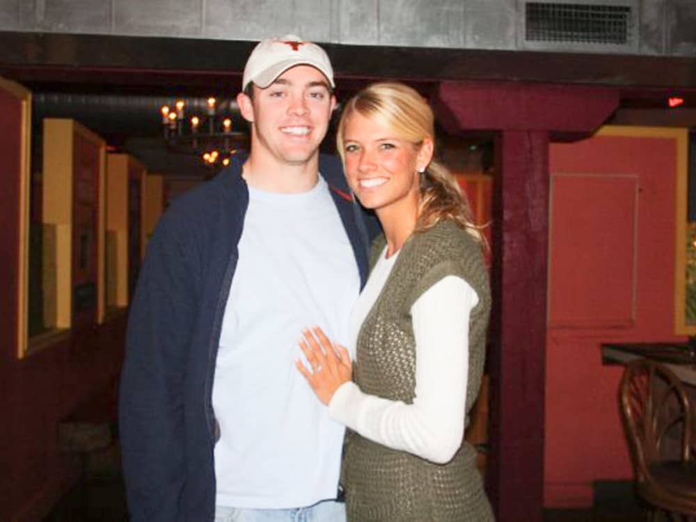 Update: Check out the ring! Colt McCoy engaged after scoreboard proposal -  CultureMap Houston