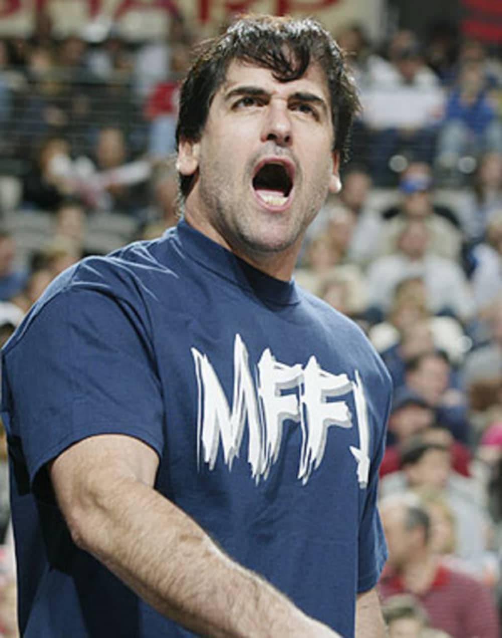 Mark Cuban Celebrates - undefined - 2011 NBA Finals