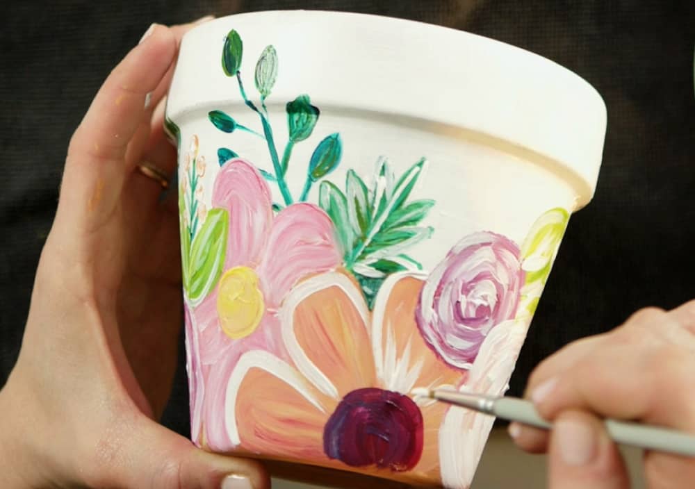 Paint A Plant Pot Cupixel paint-a-plant-pot-cupixel