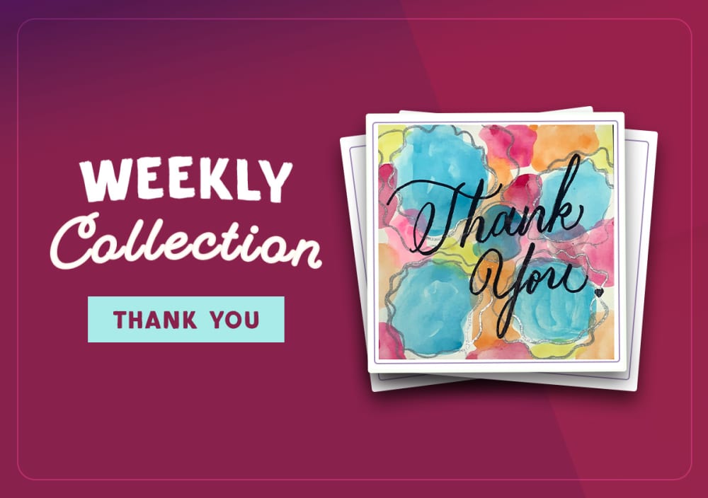 The Calligraphy Collection: Thank You