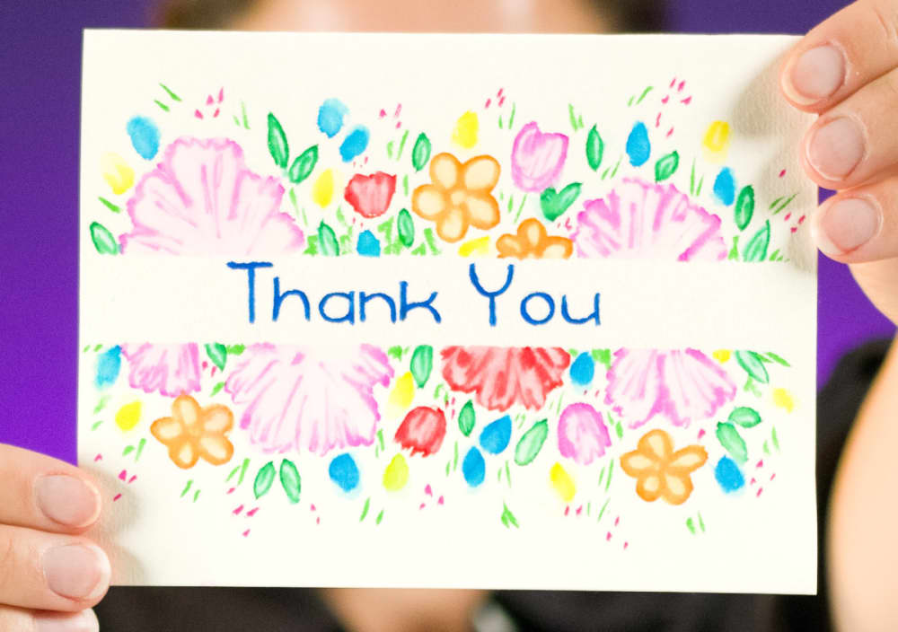 Create A Floral Greeting Card