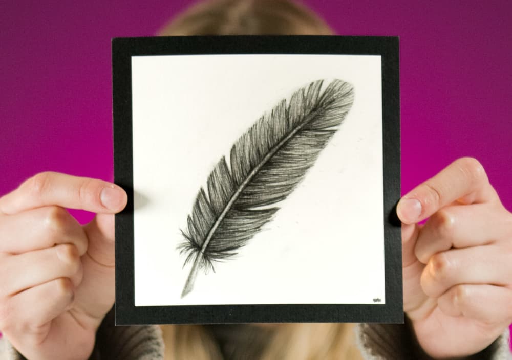 Live Replay: Feather Sketching