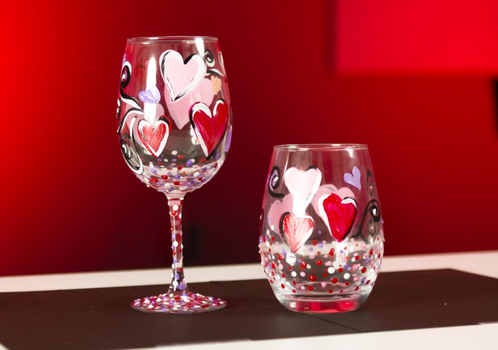 Decorate Your Wine Glasses